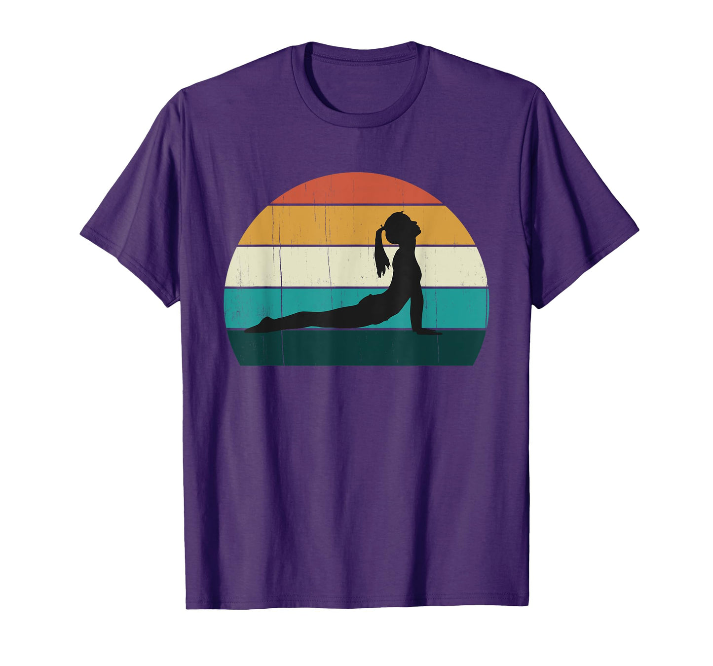 Retro Yoga Pose: Vintage Mind Meditation / Body Workout Gift T-Shirt