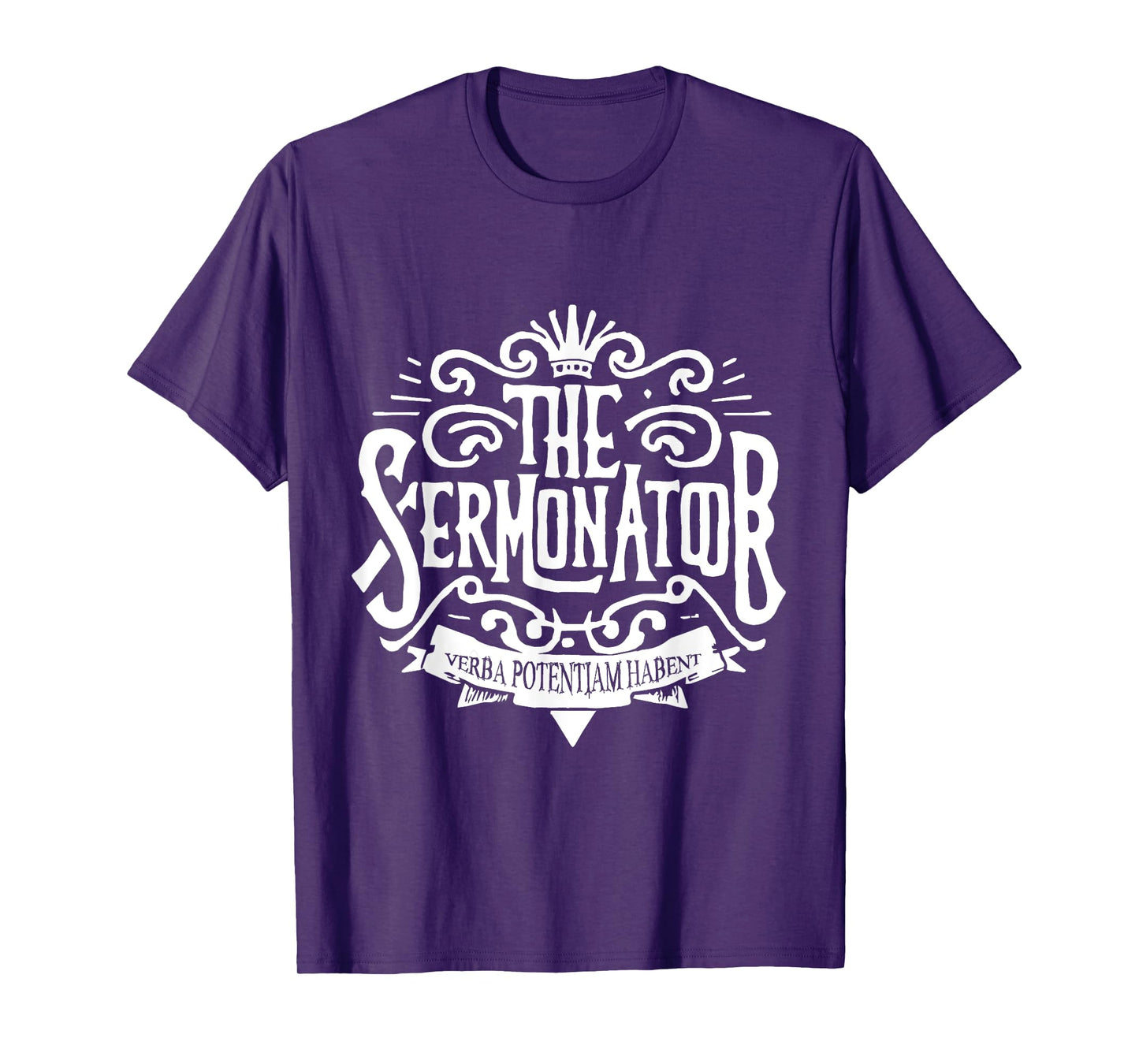 The Sermonator Funny Pastor Prayer Warrior Motorcycle Pastor T-Shirt