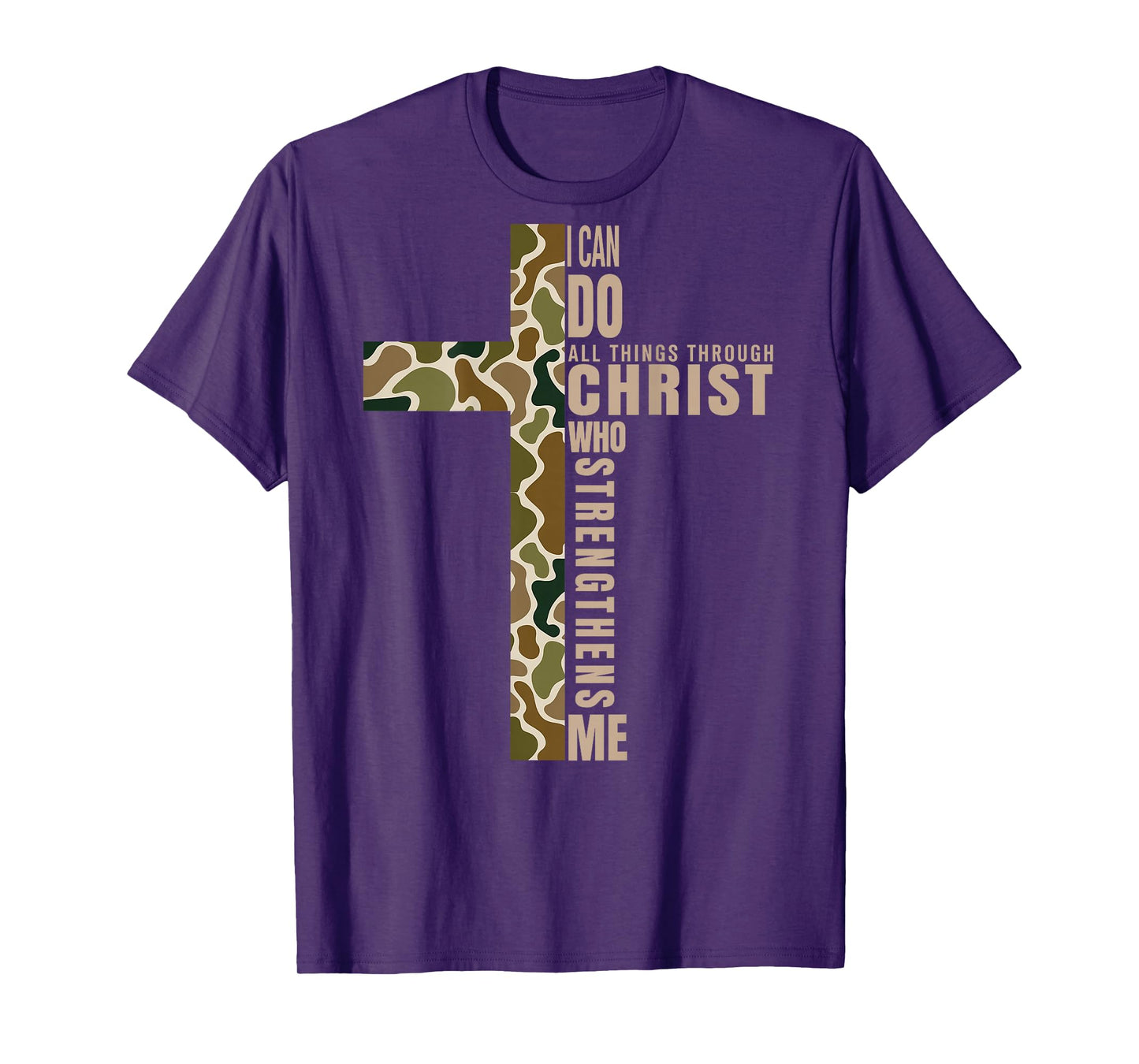 Jesus I Can Do All Things Through Christ Who Strengthens Me T-Shirt