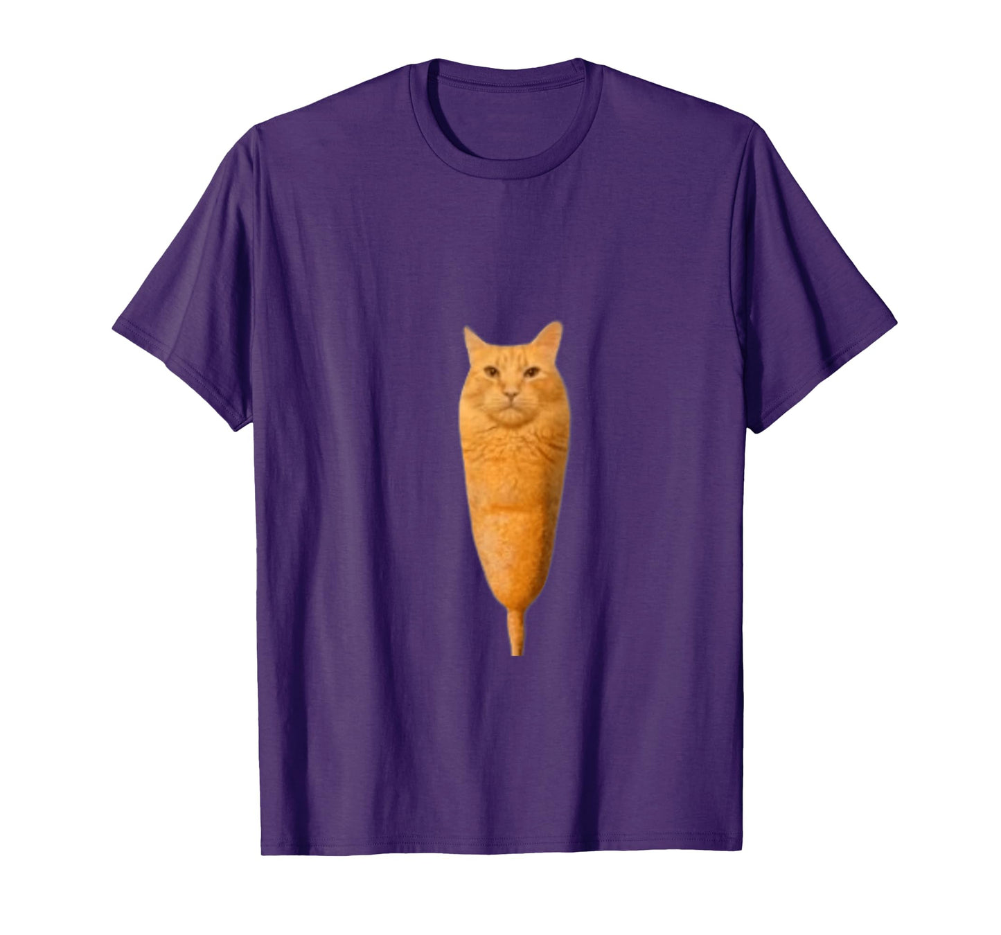 Funny Cat Corndog Meme Shirt – Surreal Humor T-Shirt T-Shirt