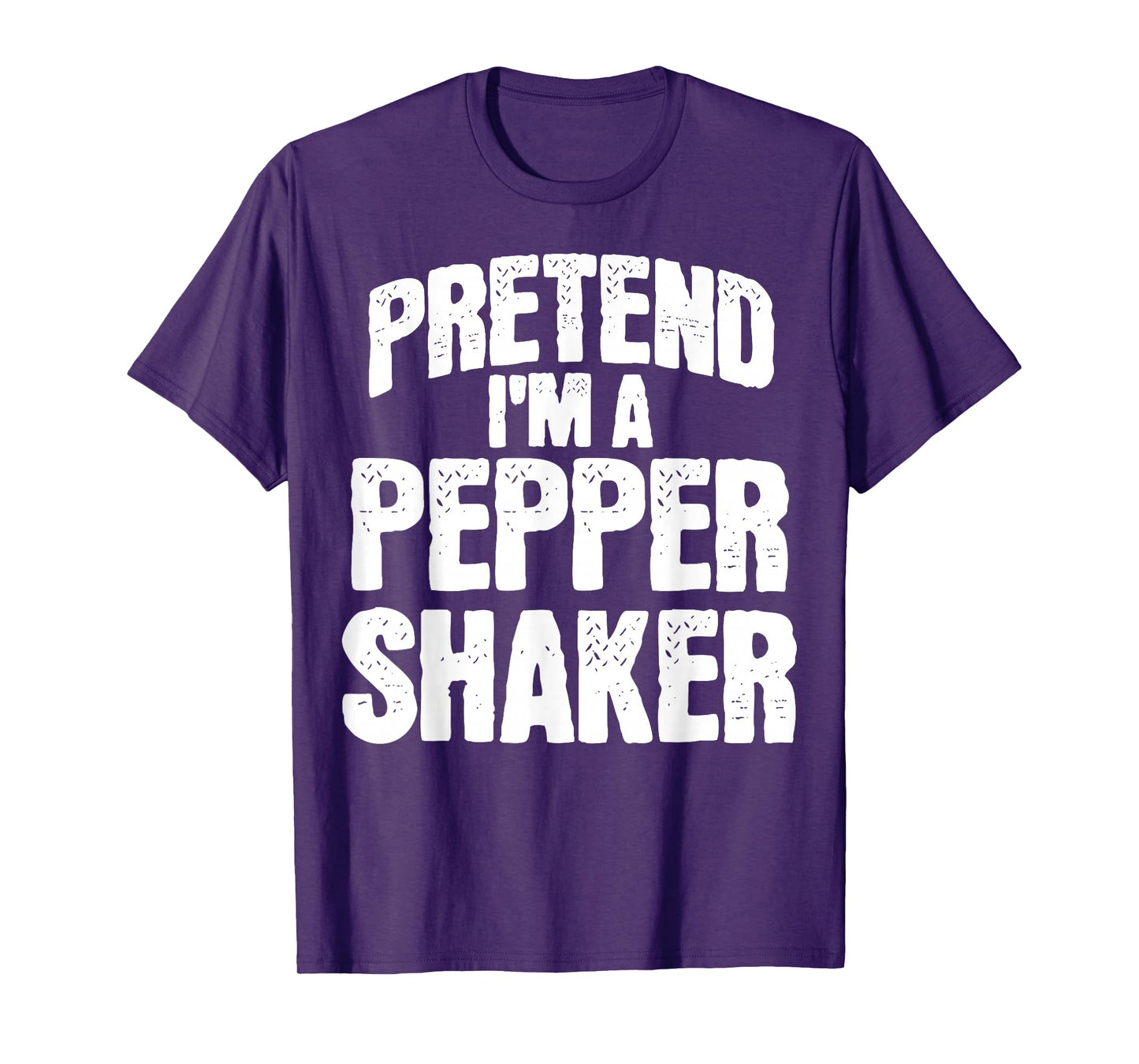Pretend I'm Pepper Shaker Funny Matching Halloween Costume T-Shirt