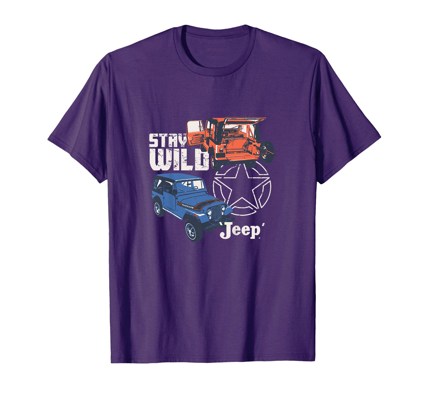 Kids Jeep Stay Wild - Officially Licensed T-Shirt