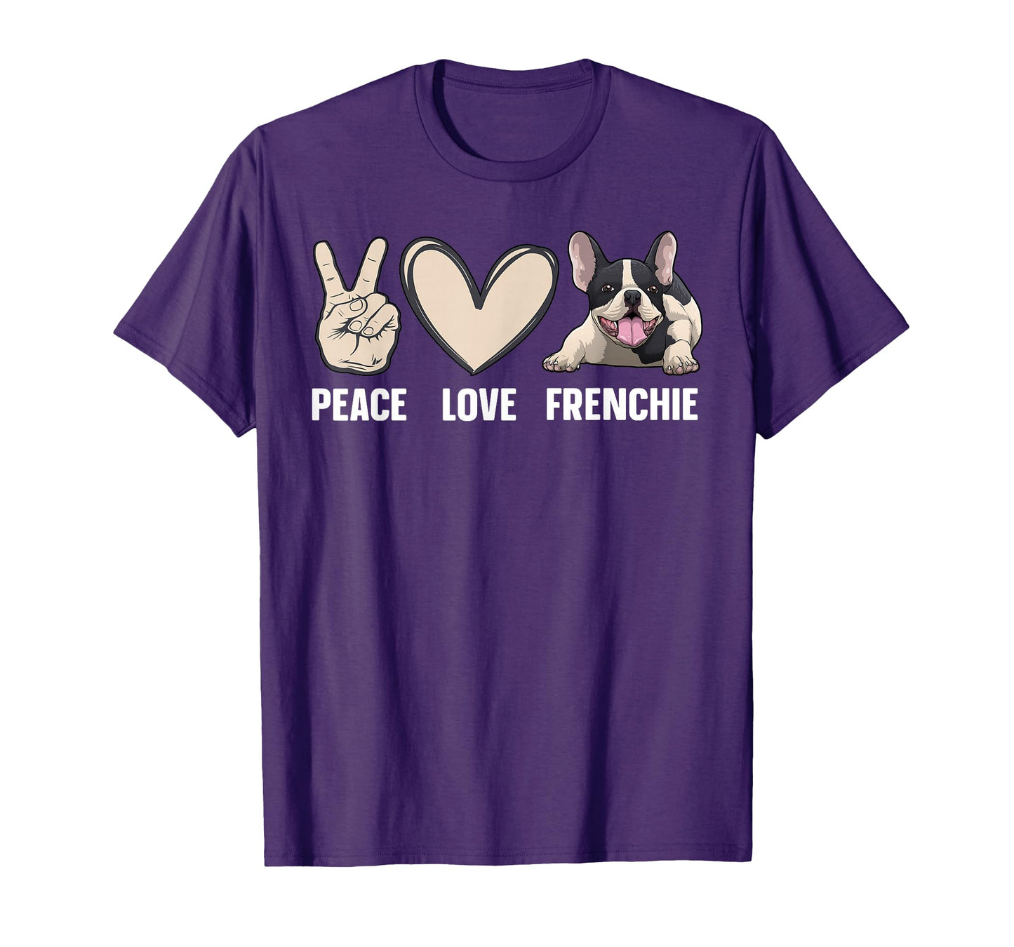 Cool French Bulldog Art for Men Women Kids Frenchie Lover T-Shirt