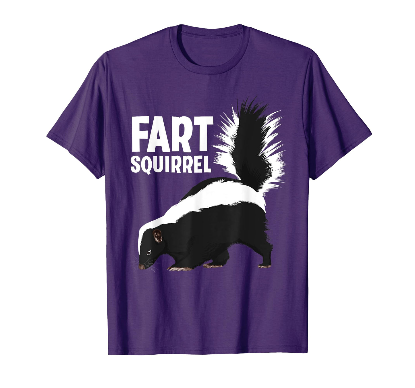 Funny Fart Squirrel Skunk Design For Men Women Skunk Lover T-Shirt