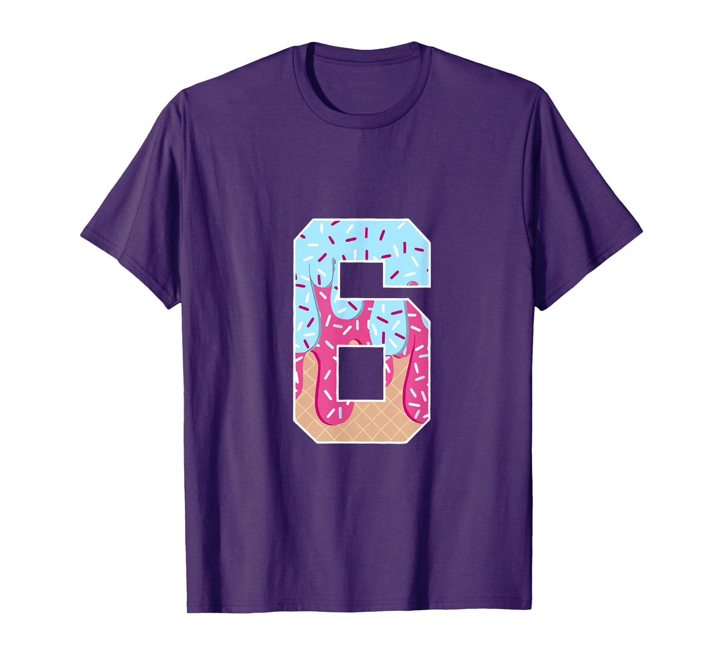67 Ice Cream Drip Meme Six Seven Gen Alpha Slang T-Shirt