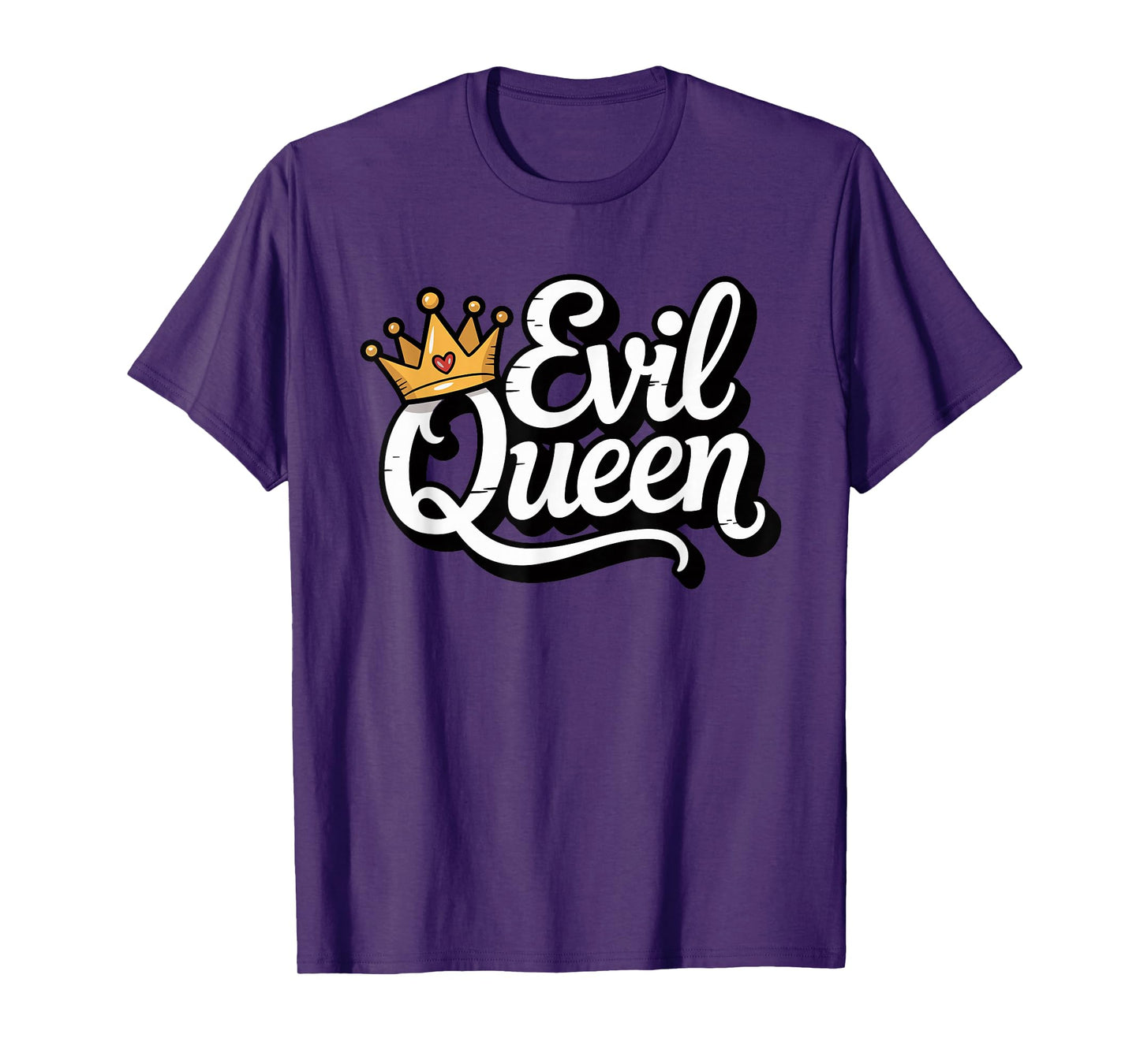 Sassy Evil Queen Crown Funny Costume T-Shirt
