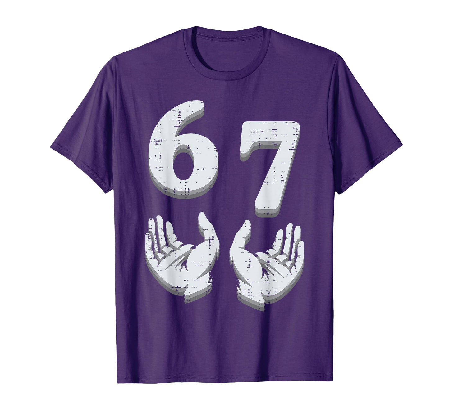 67 Meme Funny 6 7 Men Women Kids Boys Girls Youth Teen T-Shirt