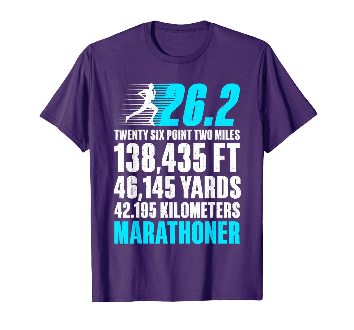 Marathon Running Design For Men Women 26.2 Marathon Runner T-Shirt