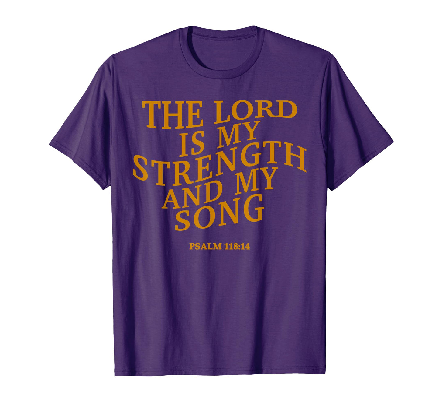 The Lord is My Strength and My Song Christian Jesus God Mom T-Shirt