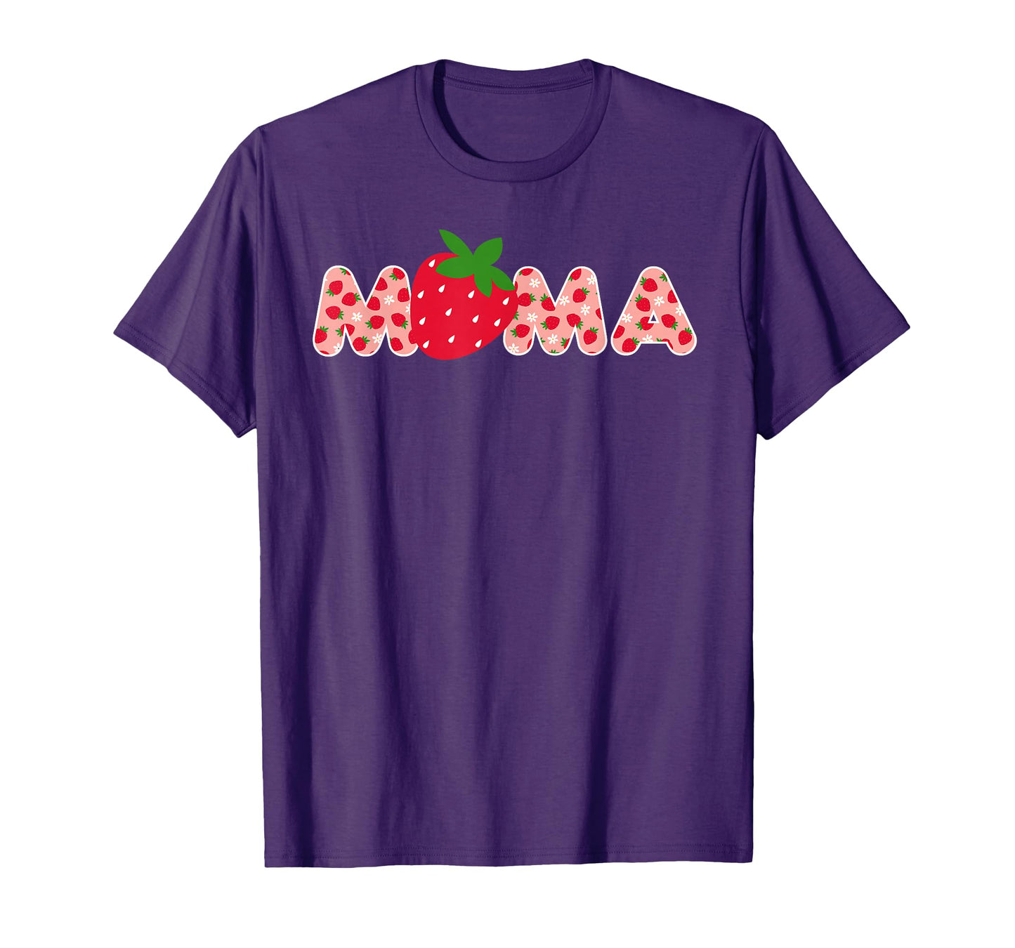 Mama Strawberry First Birthday Family Funny Strawberry T-Shirt