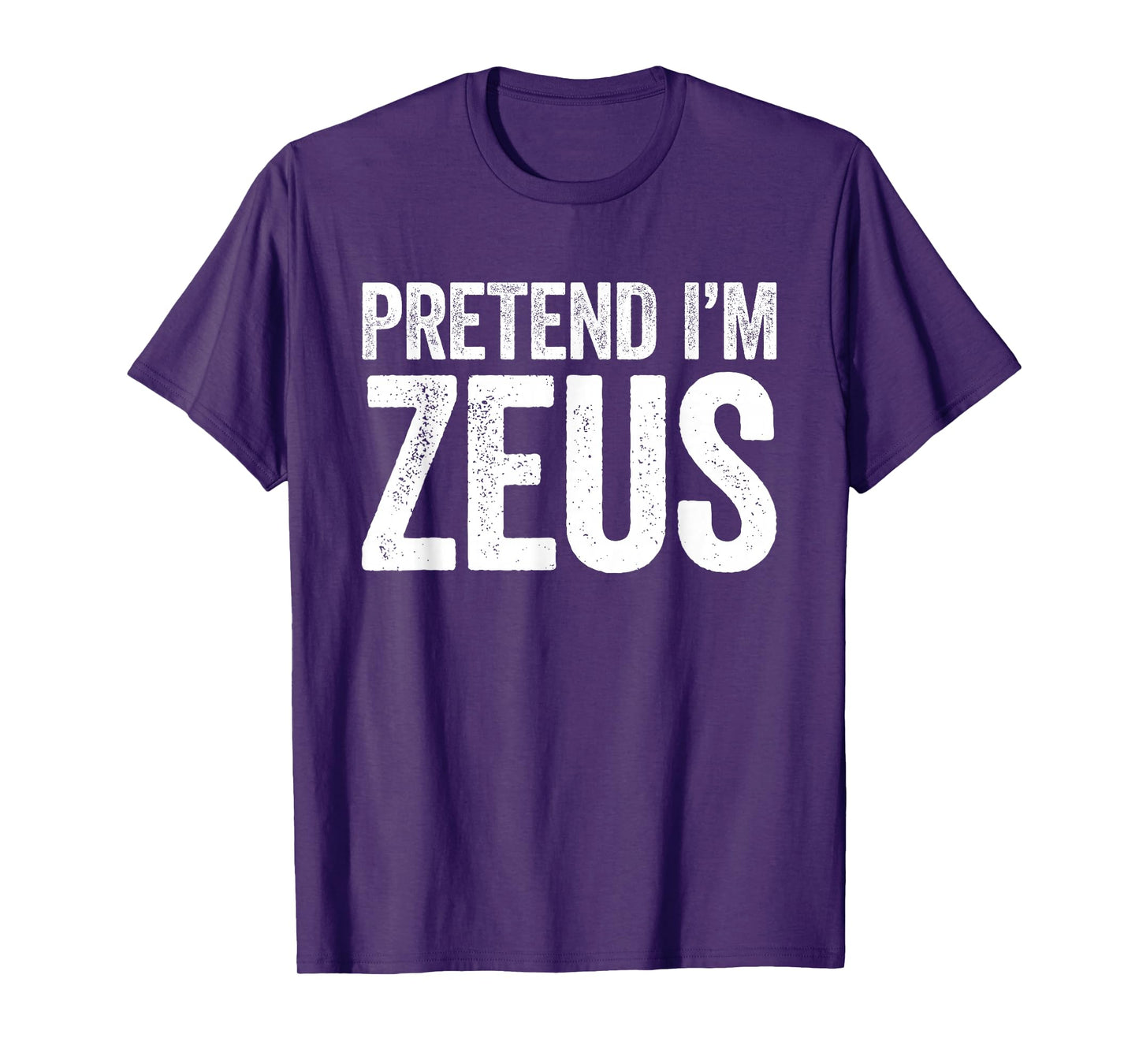 Pretend I'm Zeus Shirt Adult Kids Men Women Costume T-Shirt