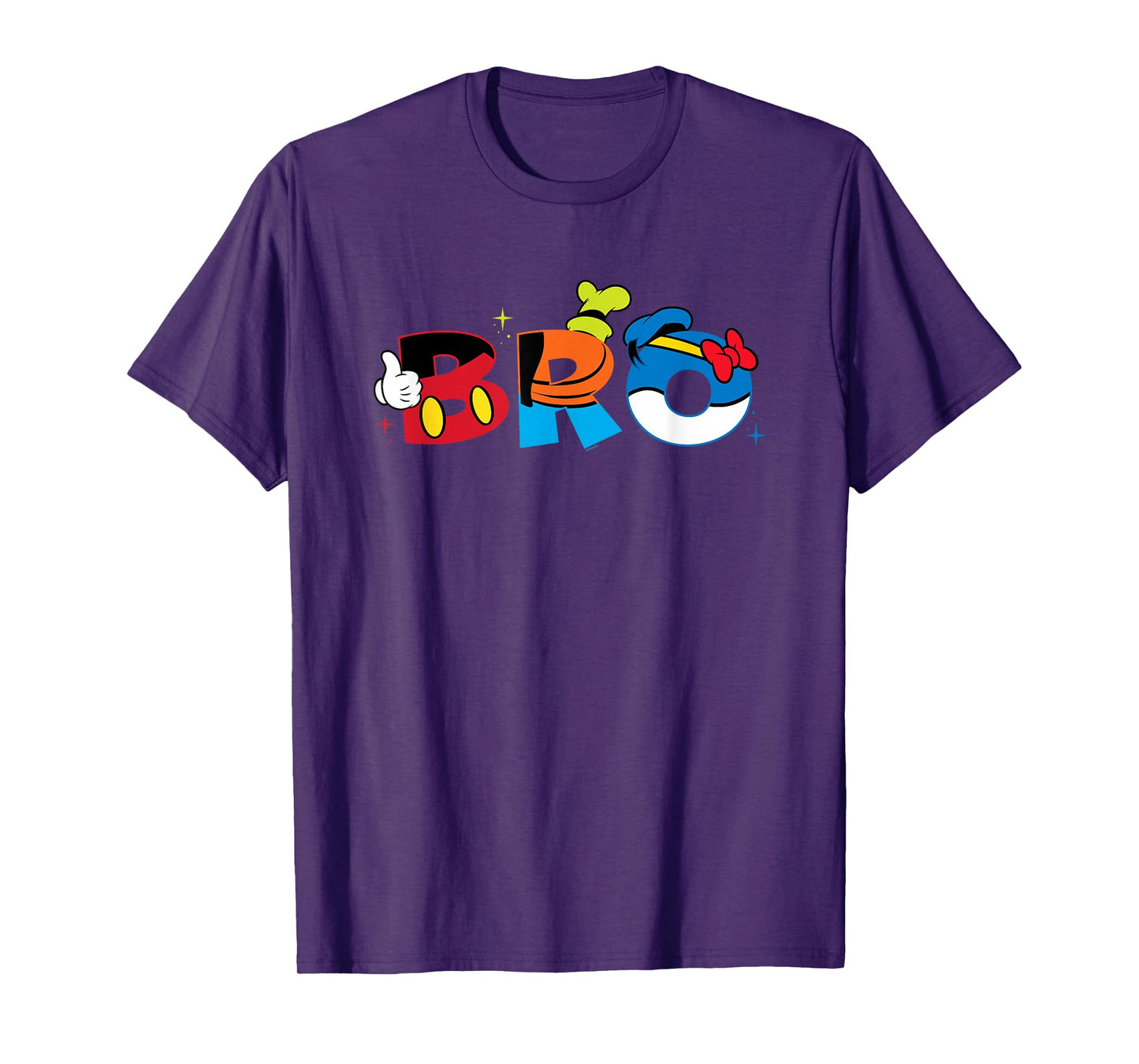 Disney Mickey Mouse and Friends Bro Family Trip Matching T-Shirt