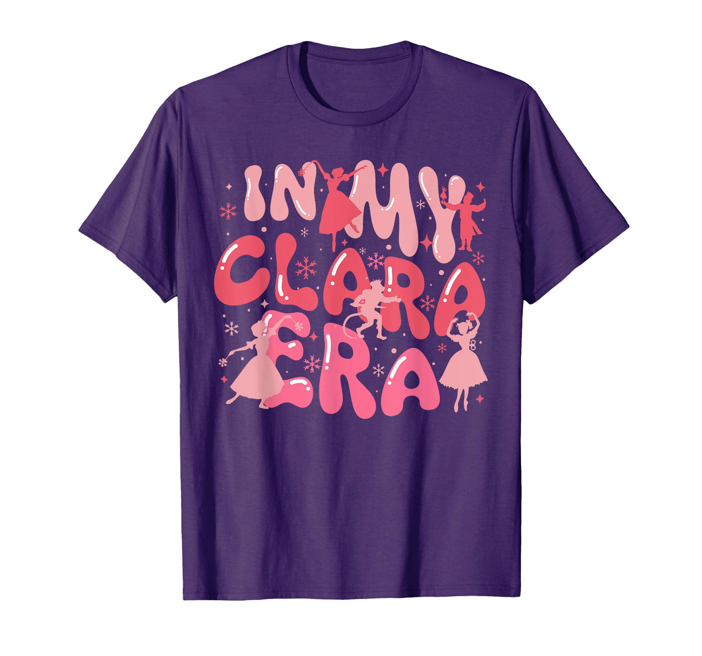 Groovy In My Clara Era Nutcracker Christmas Xmas Holiday T-Shirt