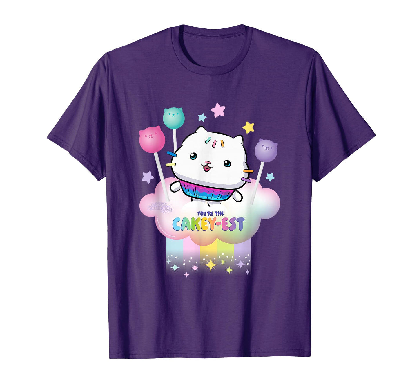 DreamWorks Gabby’s Dollhouse The Movie Cakey-est Cloud T-Shirt