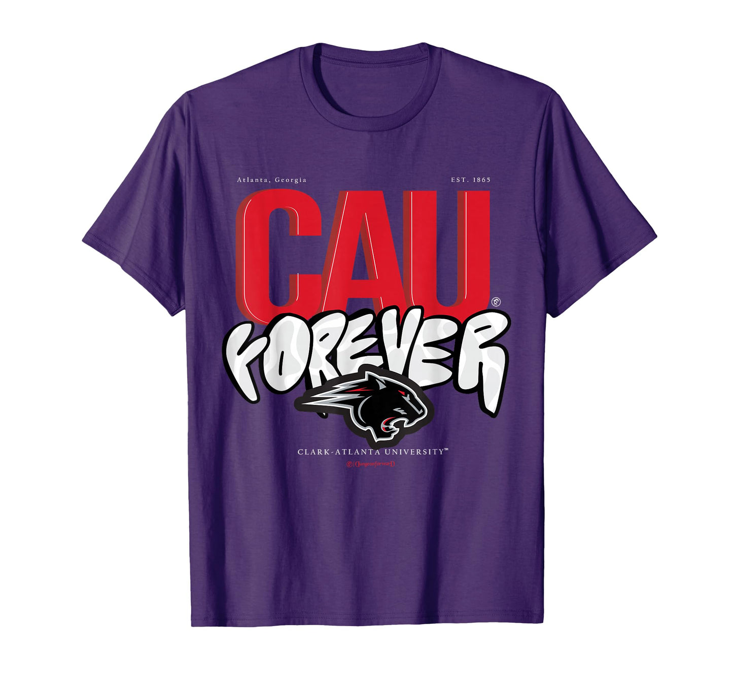 The Yard Essentials - Clark Atlanta University - CAU Forever T-Shirt