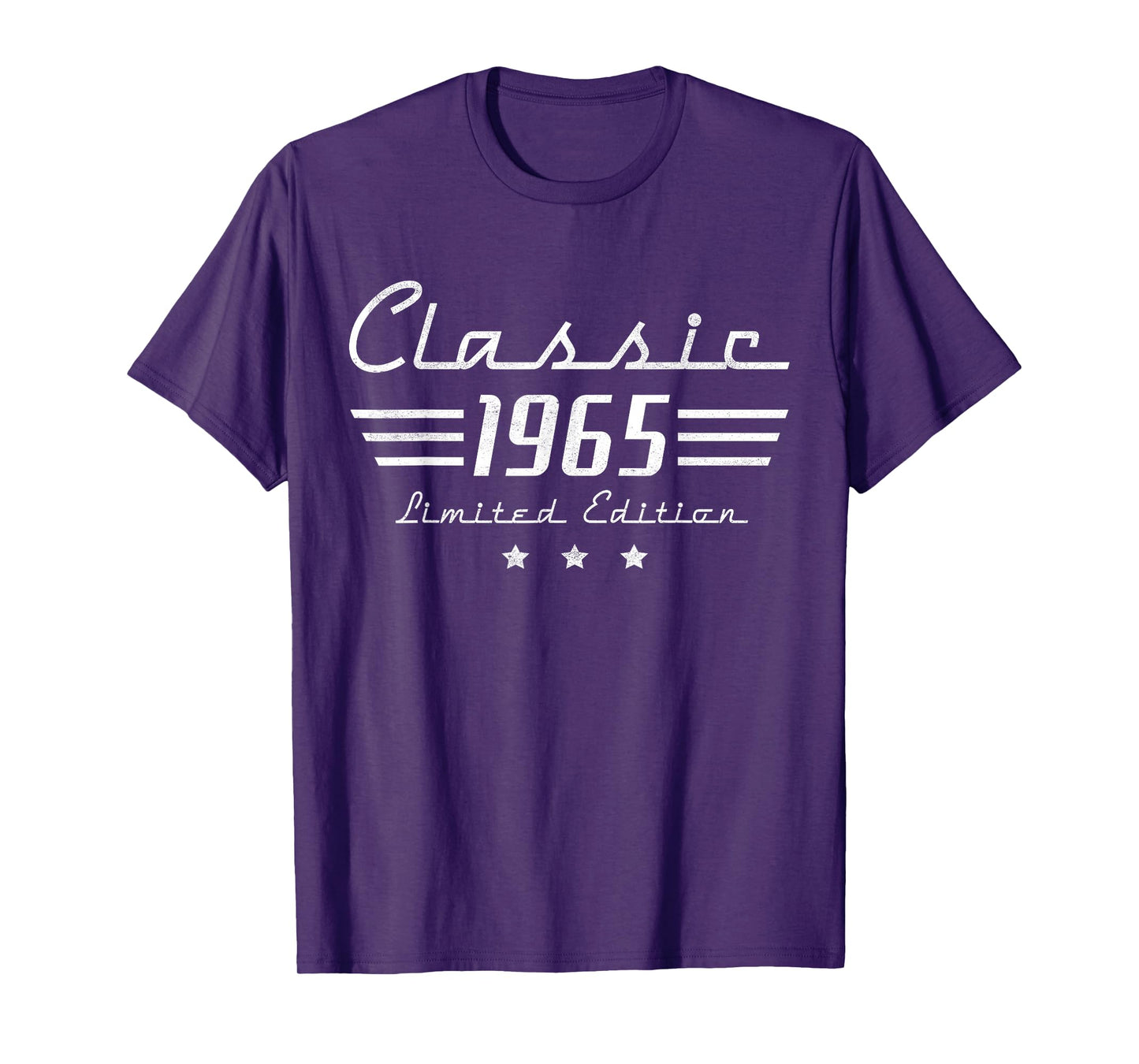 60 Year Old Gifts Men Vintage Classic Car 1965 60th Birthday T-Shirt