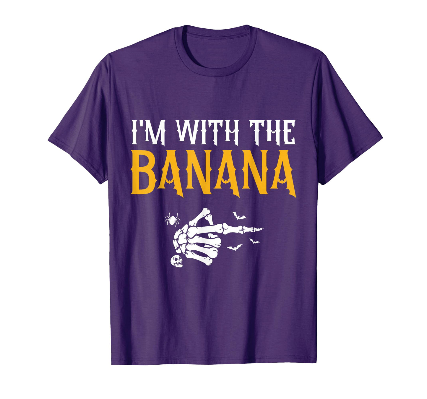 I'm with The Banana Halloween Costume Matching Couple T-Shirt