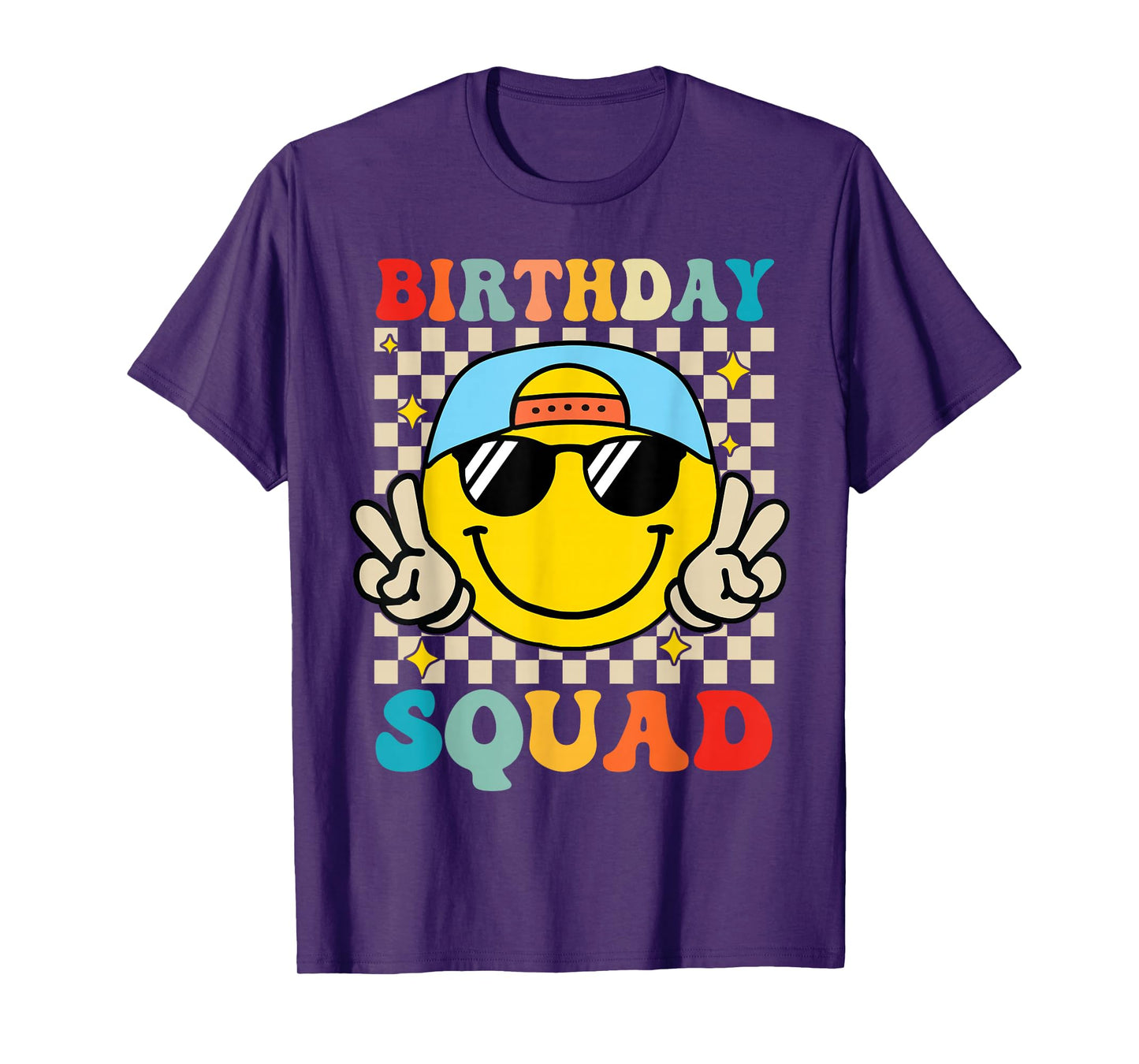 Birthday Squad for Men Women Kids Funny Birthday Matching T-Shirt