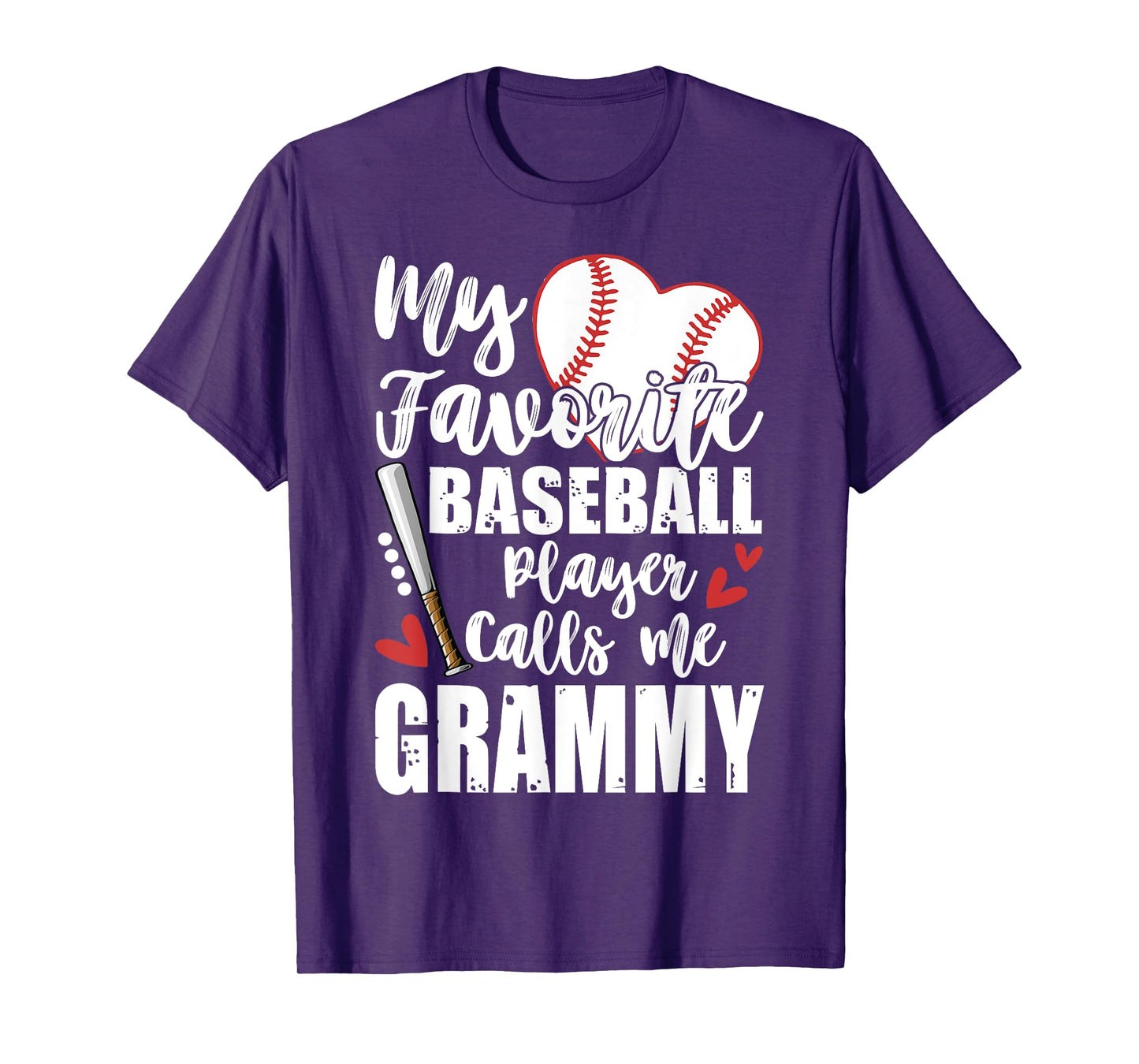 My Favorite Baseball Player Calls Me Grammy Baseball Pride T-Shirt