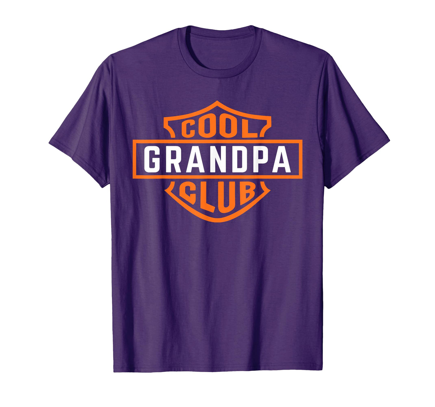 Retro Cool Grandpa Club Grandparents Mens Father's Day T-Shirt