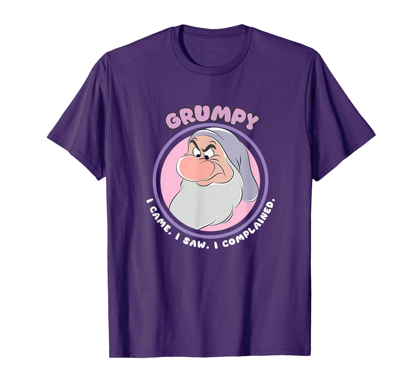 Disney Snow White And The Seven Dwarfs Grumpy Mood T-Shirt