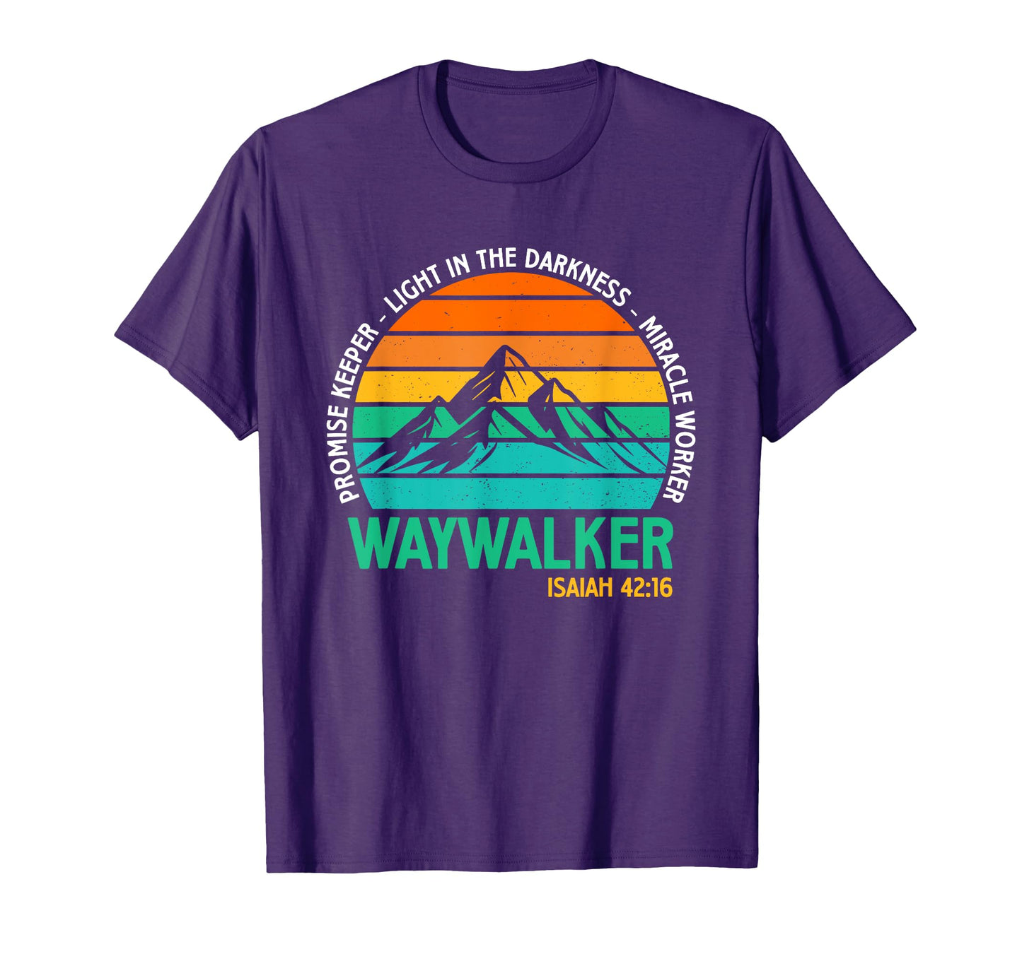 Vintage Waymaker Promise Keeper Miracle Worker Christian T-Shirt