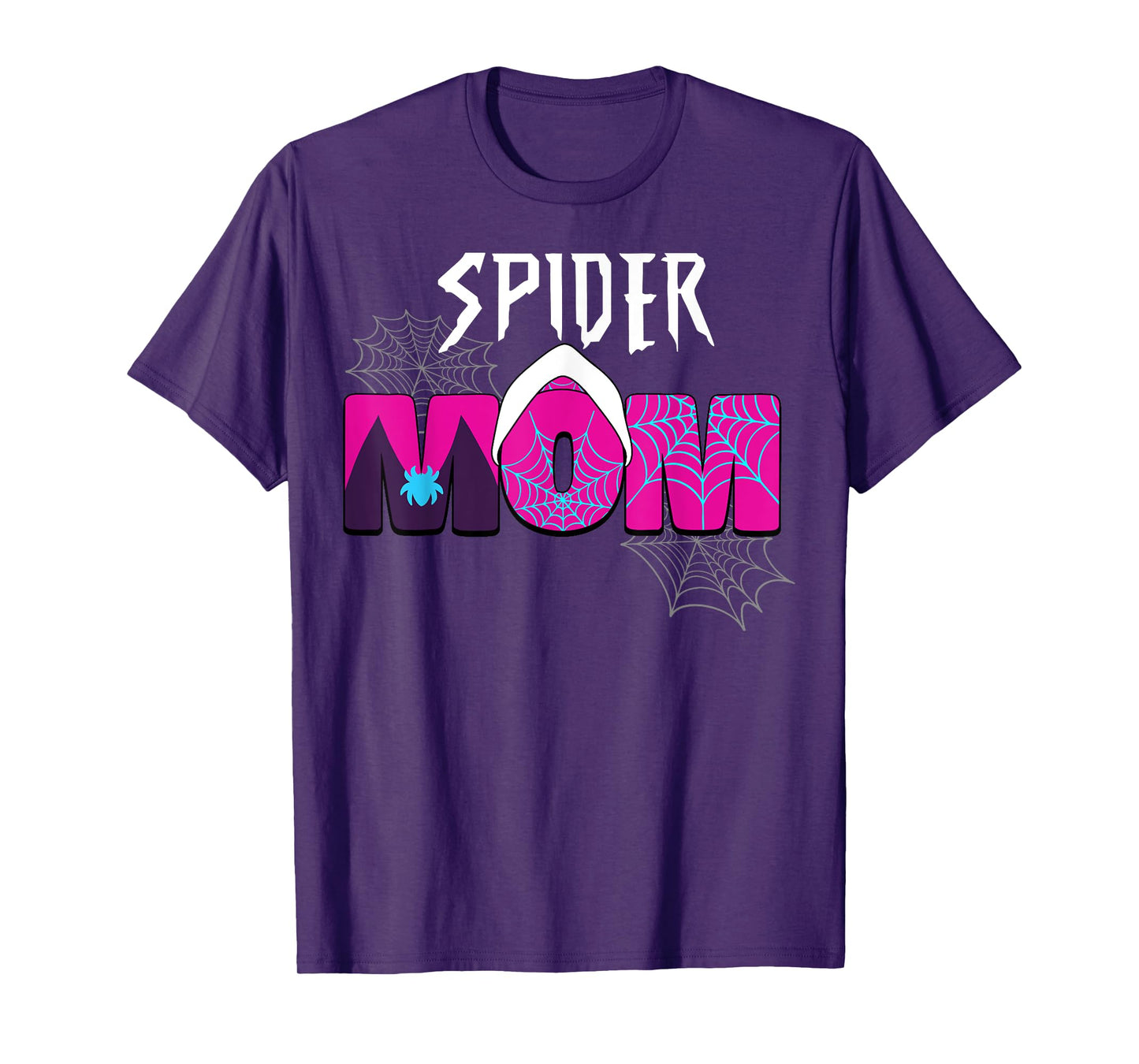 Funny Spider Mom Mother's Day Matching Family Birthday T-Shirt