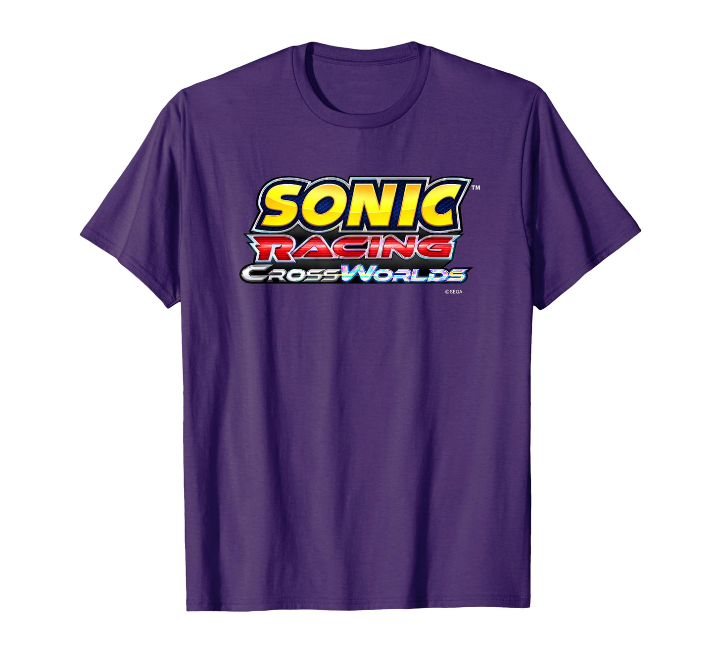 Sonic the Hedgehog Sonic Racing CrossWorlds Logo T-Shirt