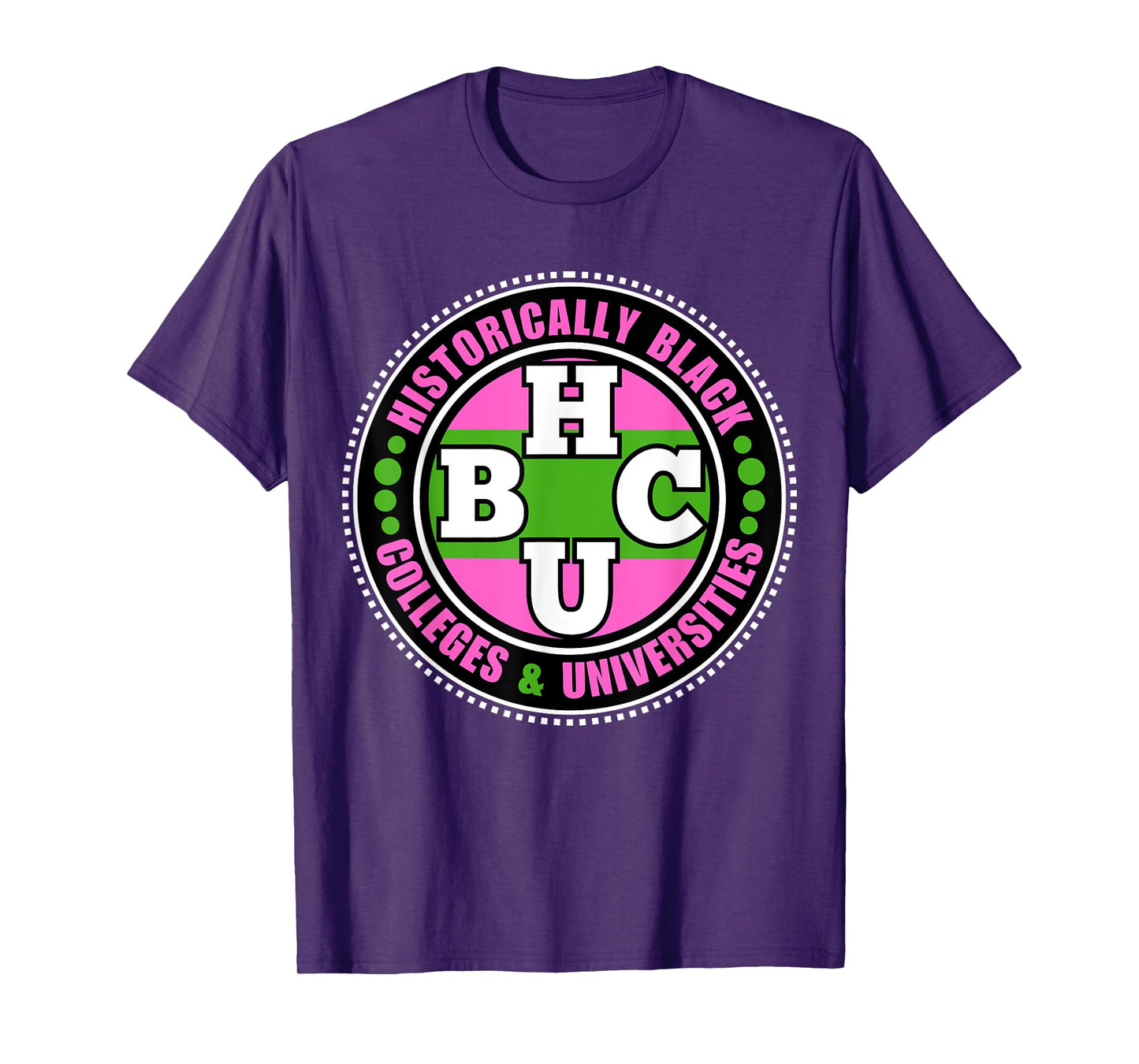HBCU Pink And Green Historically Black College University T-Shirt