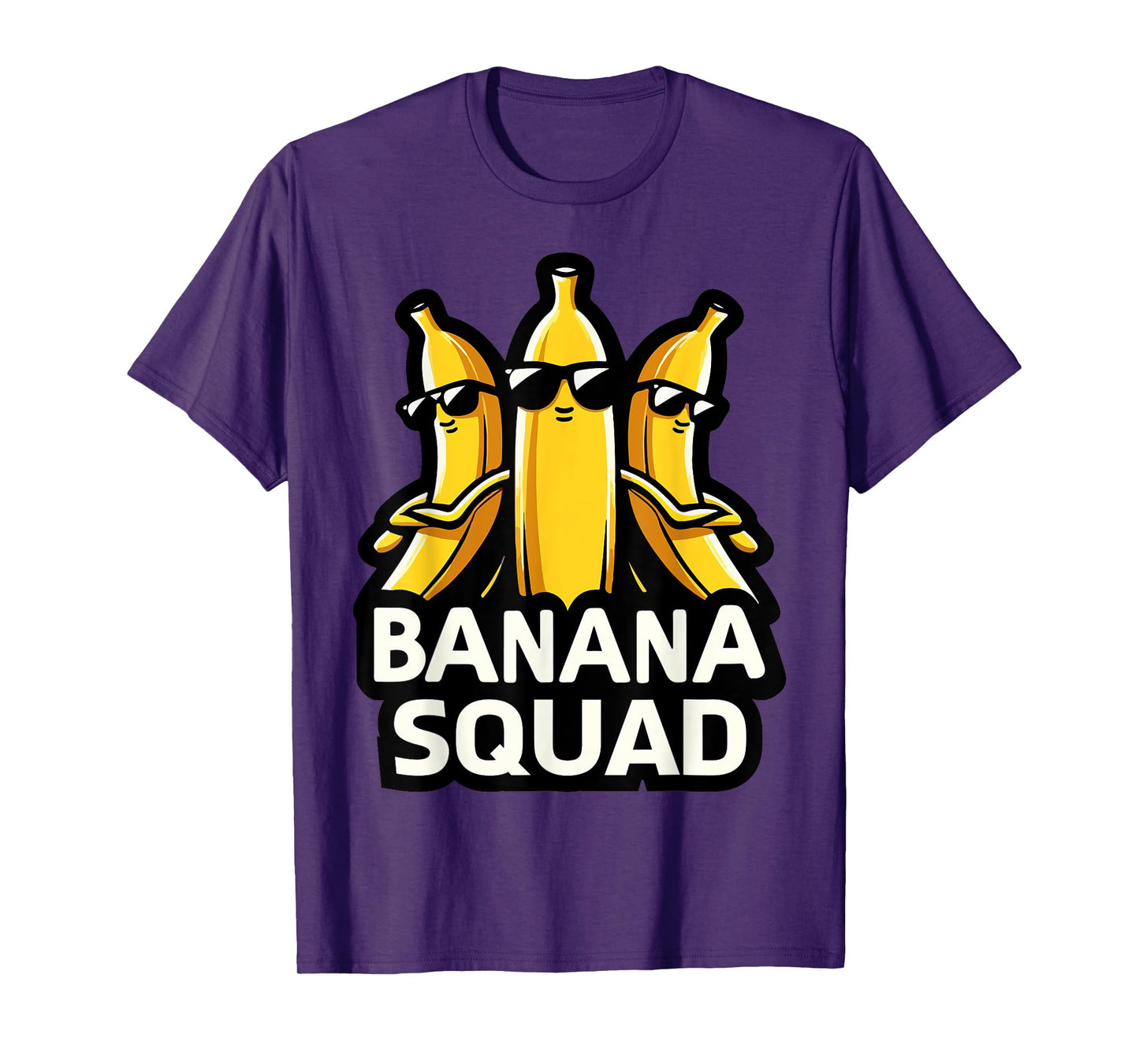 Banana Squad Funny Fruit Banana Lover Team Banana Crew T-Shirt