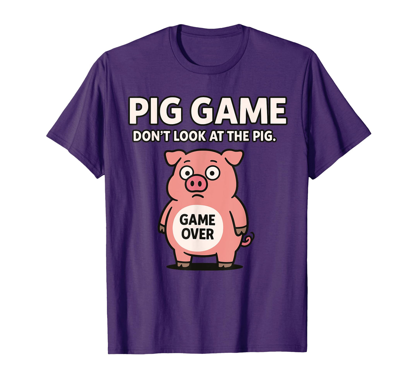 Funny Pig Game T-Shirt