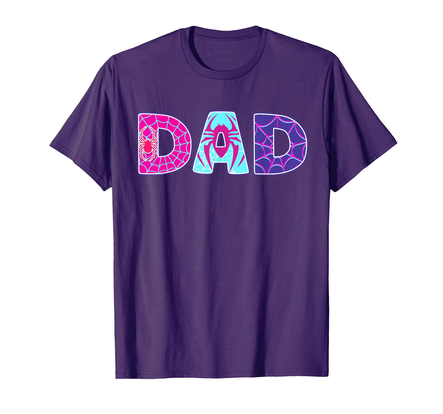 Men Dad Spider Dad Father's Day Family Birthday T-Shirt