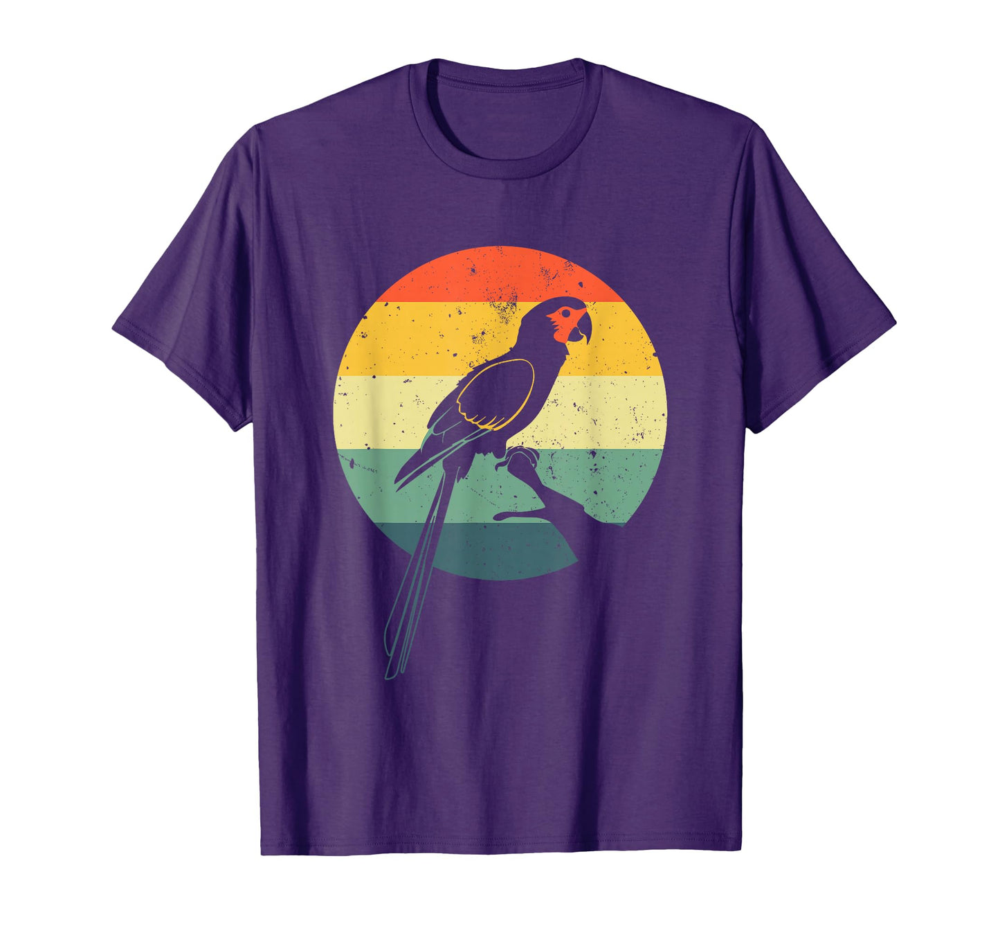Cool Parrot Art for Men Women Girls Parrot Bird Lovers T-Shirt