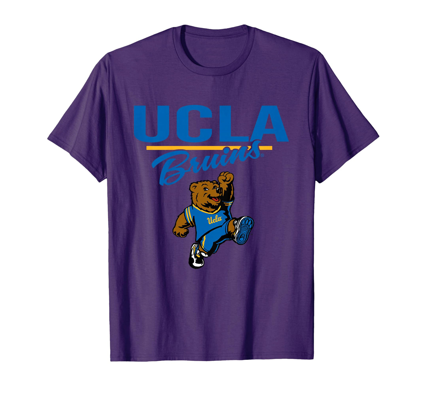 Kids UCLA Bruins Kid's Joe Bruin Mascot Gray Officially Licensed T-Shirt