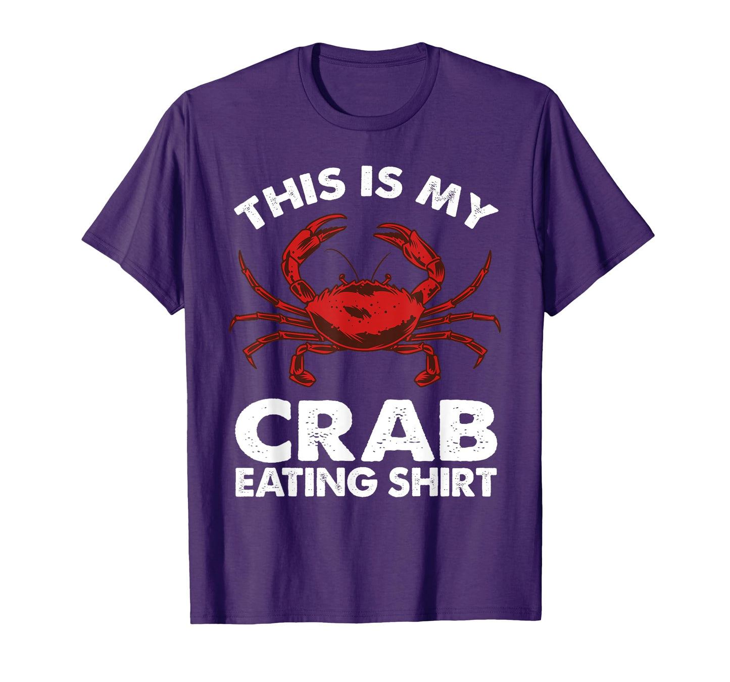 Funny Crab Design for Men Women Adult Crab Seafood Crab Love T-Shirt