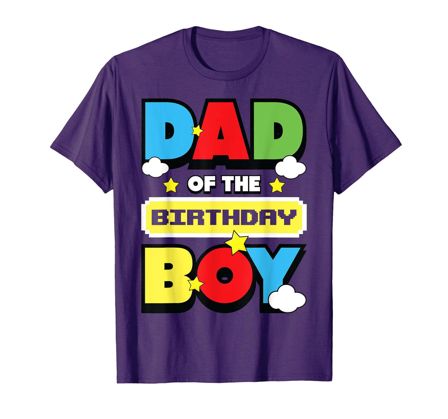 Dad And Mom Birthday Boy Party Decor Family Matching T-Shirt