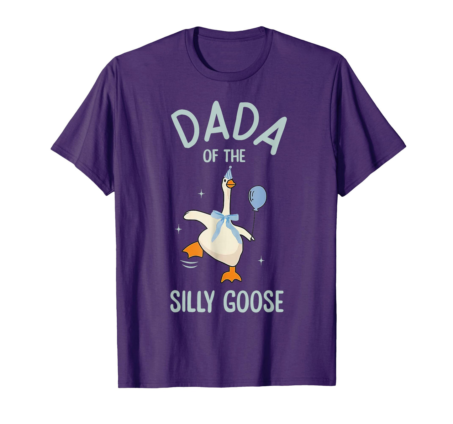 Dad of The Silly Goose Silly Goose Birthday Matching Family T-Shirt
