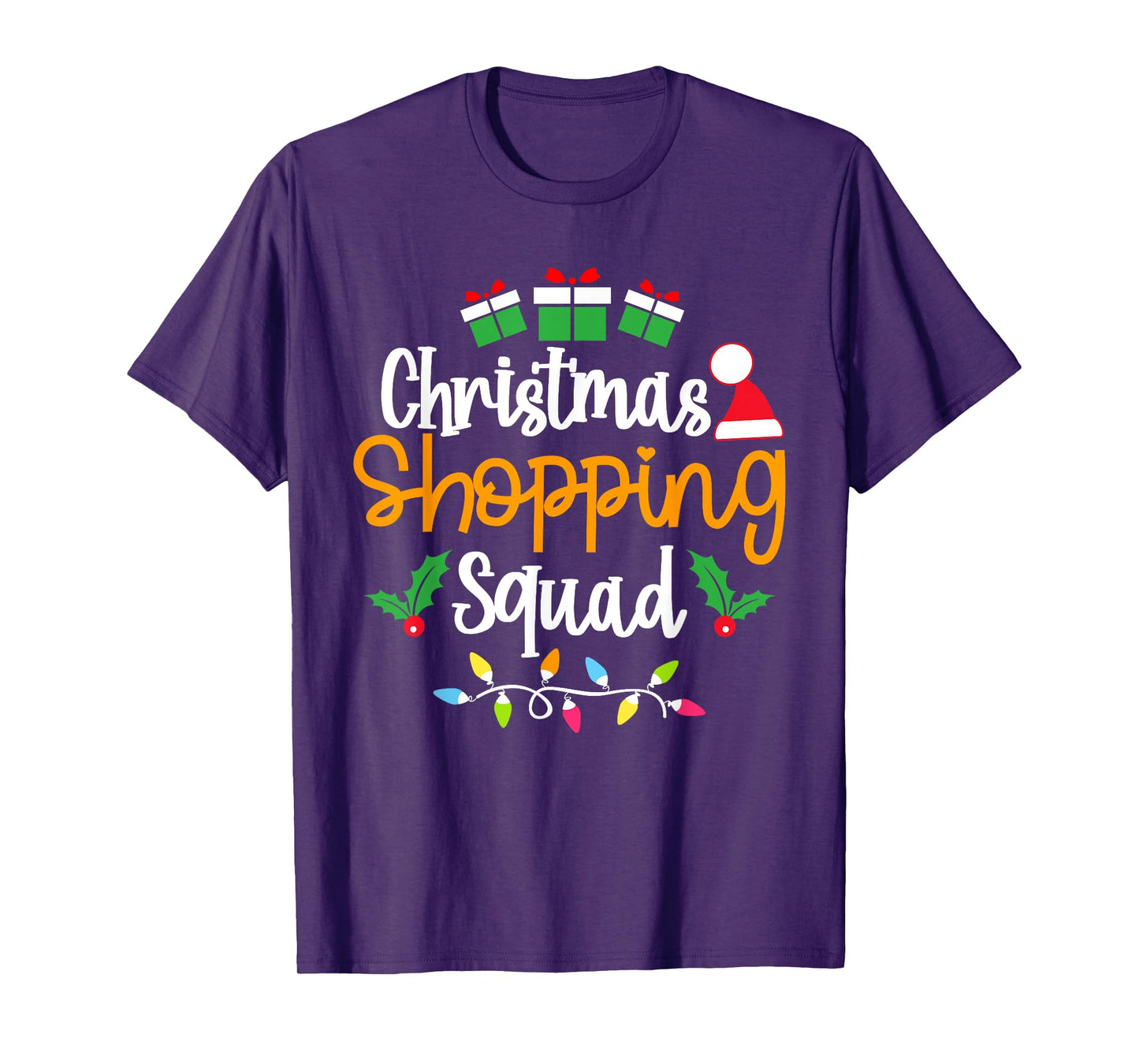 Christmas Shopping Squad Xmas Matching Christmas Family T-Shirt