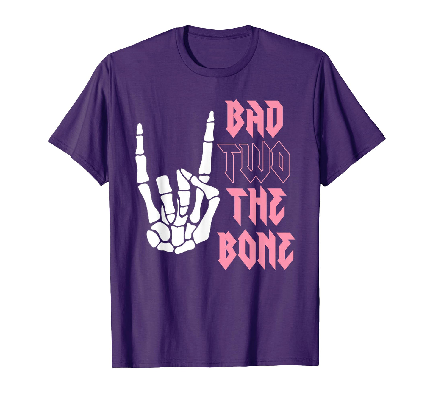 Bad Two the Bone Shirt 2nd Birthday 2 Years Old Birthday T-Shirt