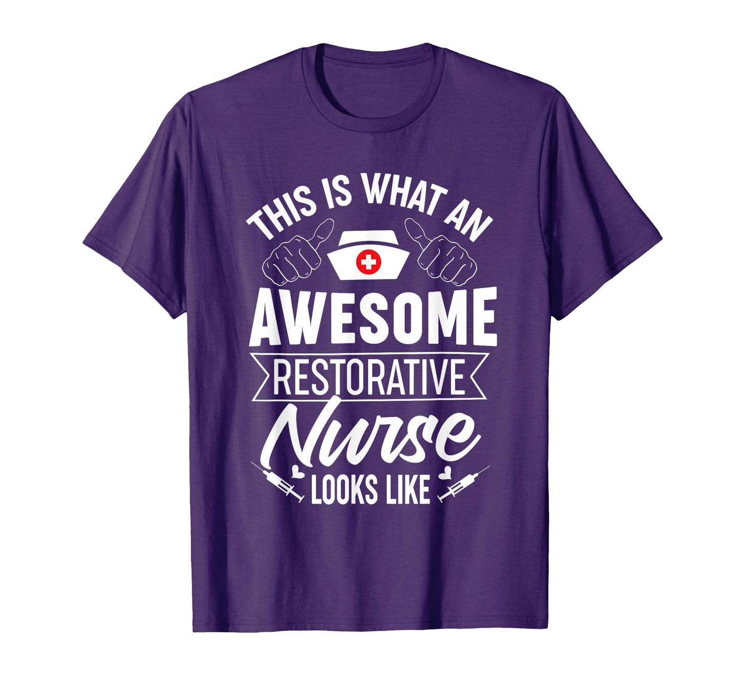 Awesome Restorative Nurse Profession Career T-Shirt