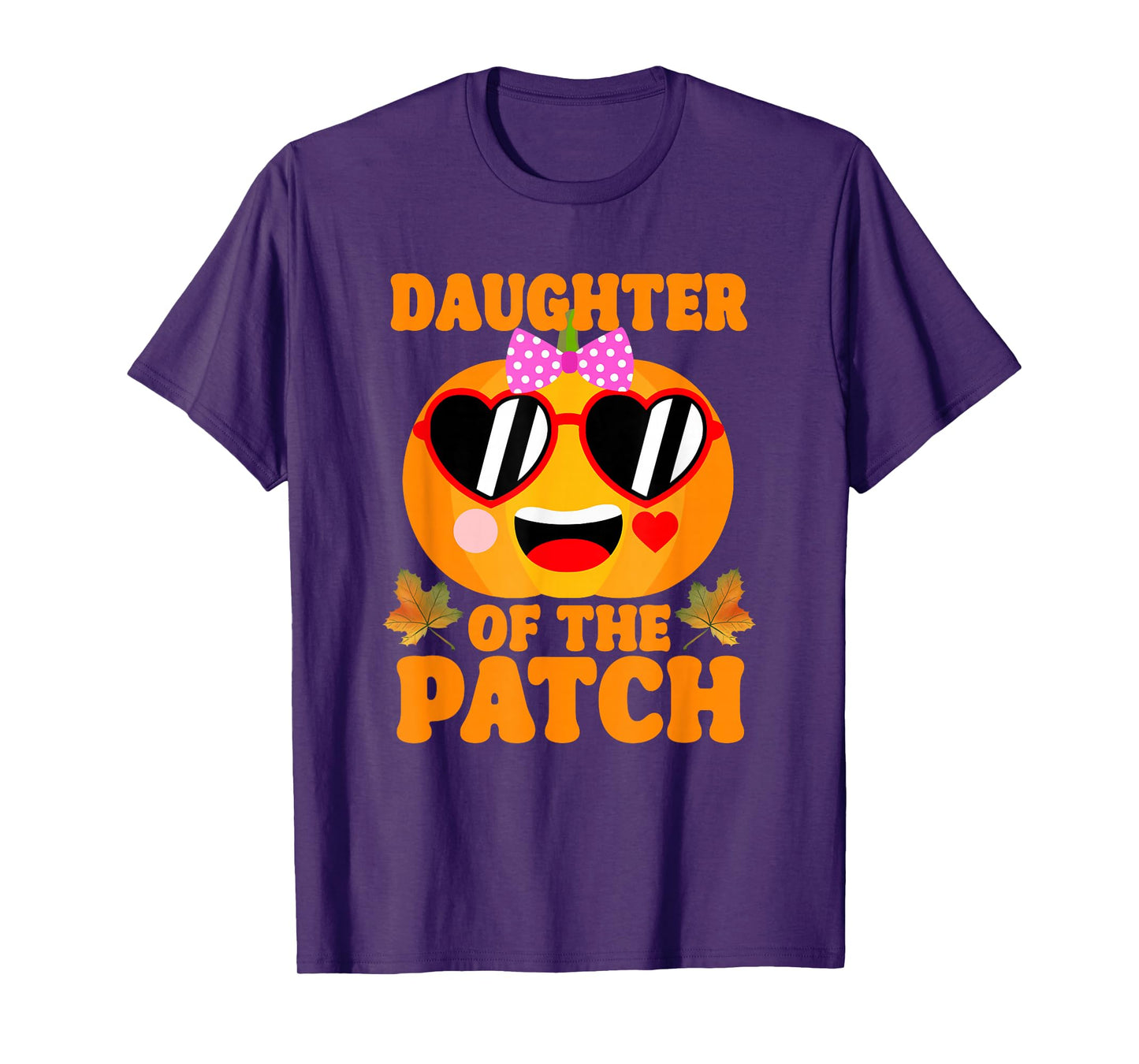 Daughter Of The Patch Pumpkin Halloween Family Matching T-Shirt