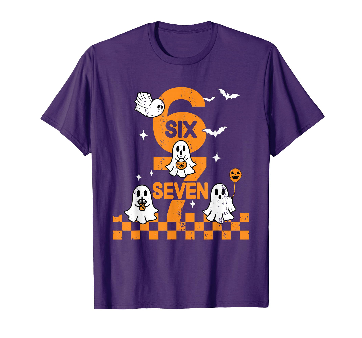 67 Six Seven Meme 6 7 Couple Matching Halloween Costume T-Shirt