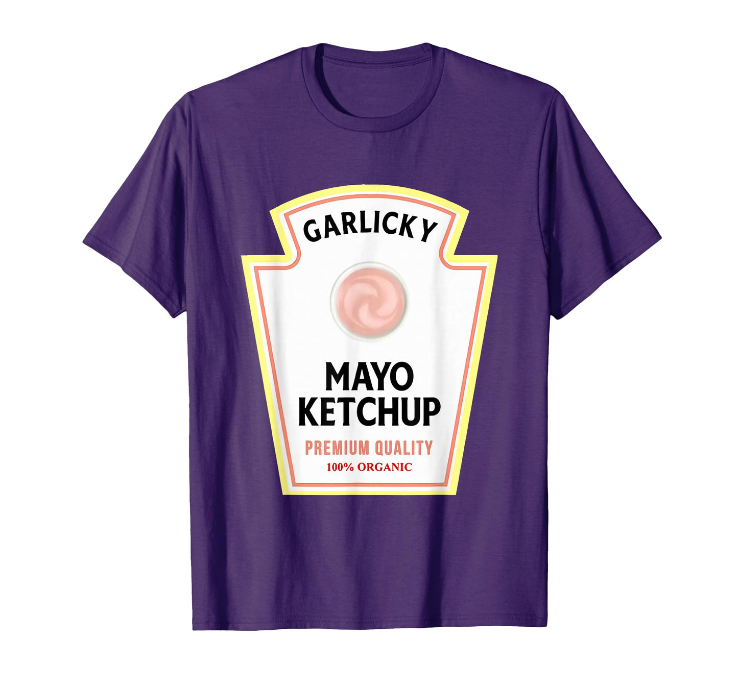 Funny Group Condiments Family Halloween Costume Mayo Ketchup T-Shirt