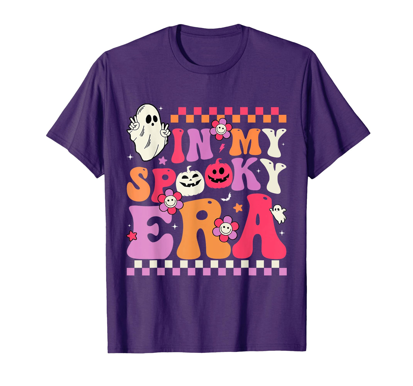In My Spooky Era Women Men Kids Halloween Pumpkin Funny T-Shirt