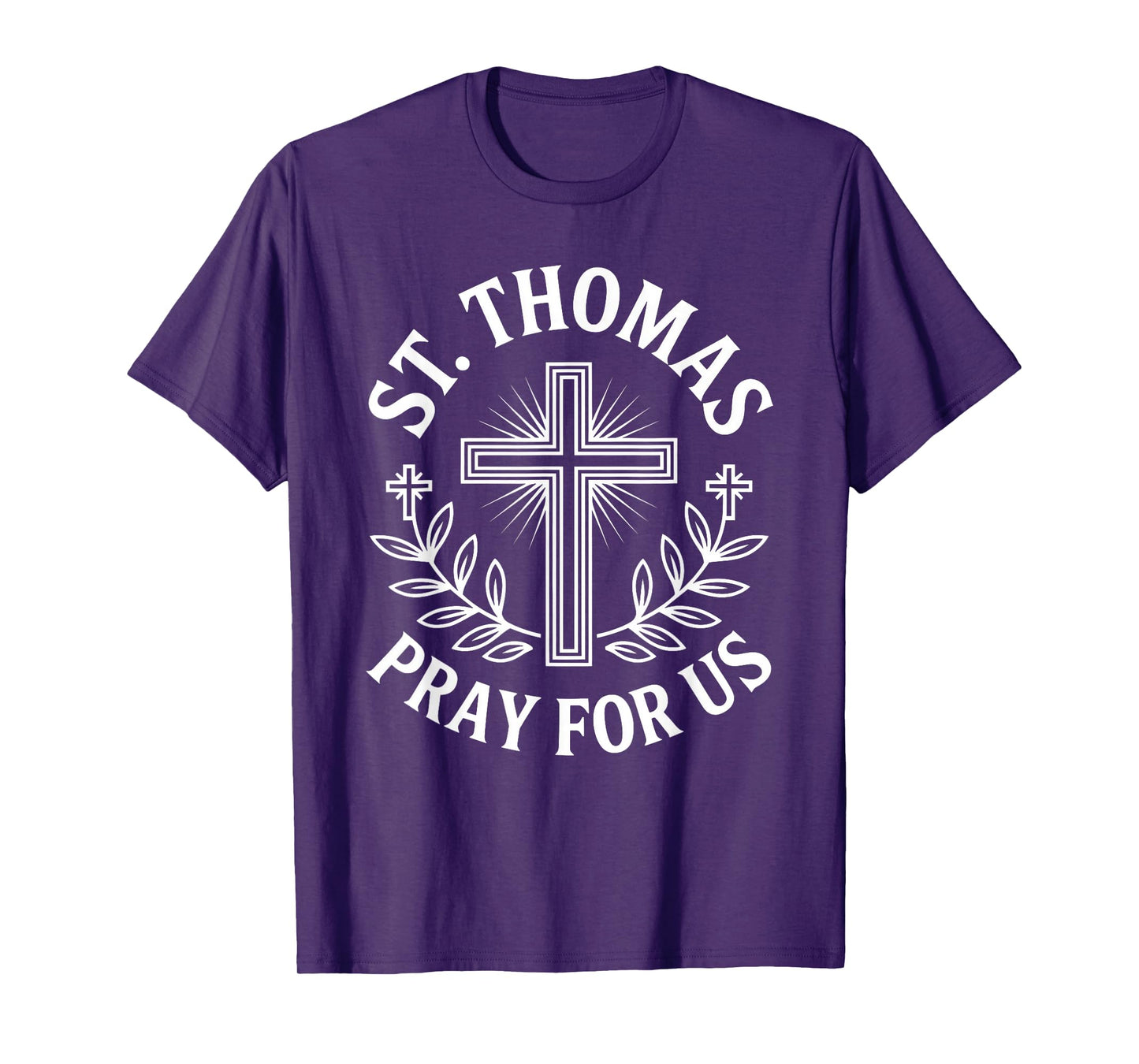 St. Thomas Pray for Us Catholic Saint Devotional T-Shirt