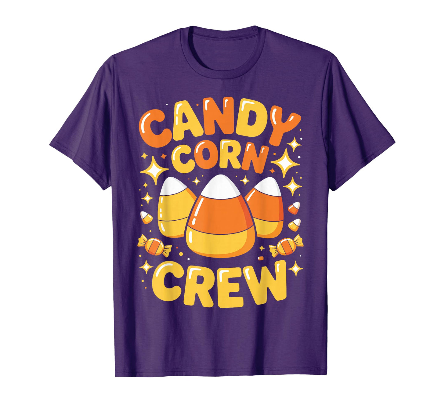 Candy Corn Crew - Halloween Costume Men Women T-Shirt