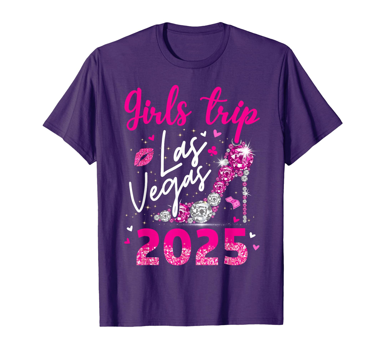 Las Vegas Girls Trip 2025 Girls Weekend Party Friend Match T-Shirt