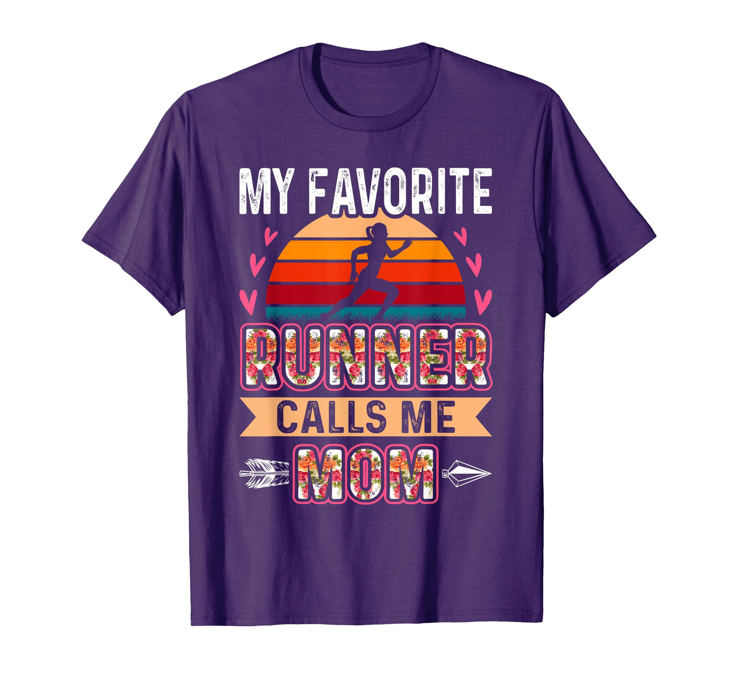 My Favorite Cross Country Runner Calls Me Mom Funny T-Shirt