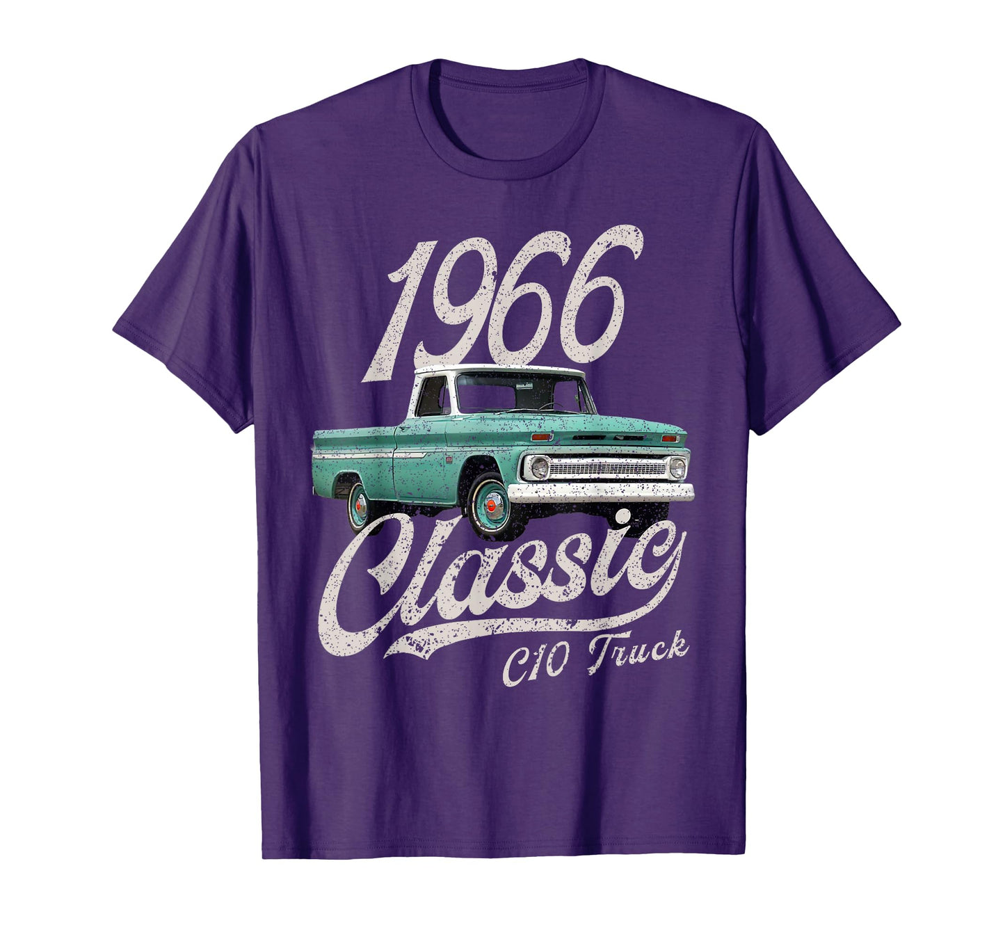 CLICK FOR MORE C10 CARS 1966 c10 truck T-Shirt, Small, Black