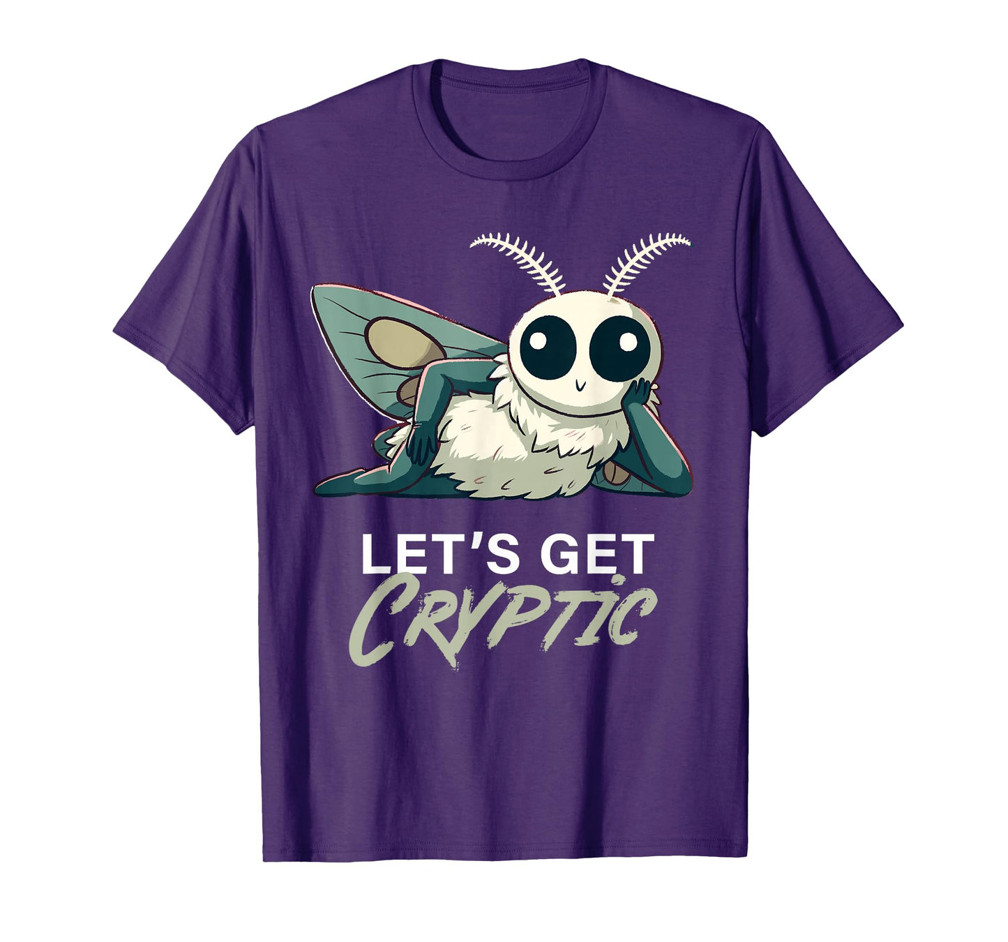 Sexy Mothman Let's get Cryptic Cryptid T-Shirt